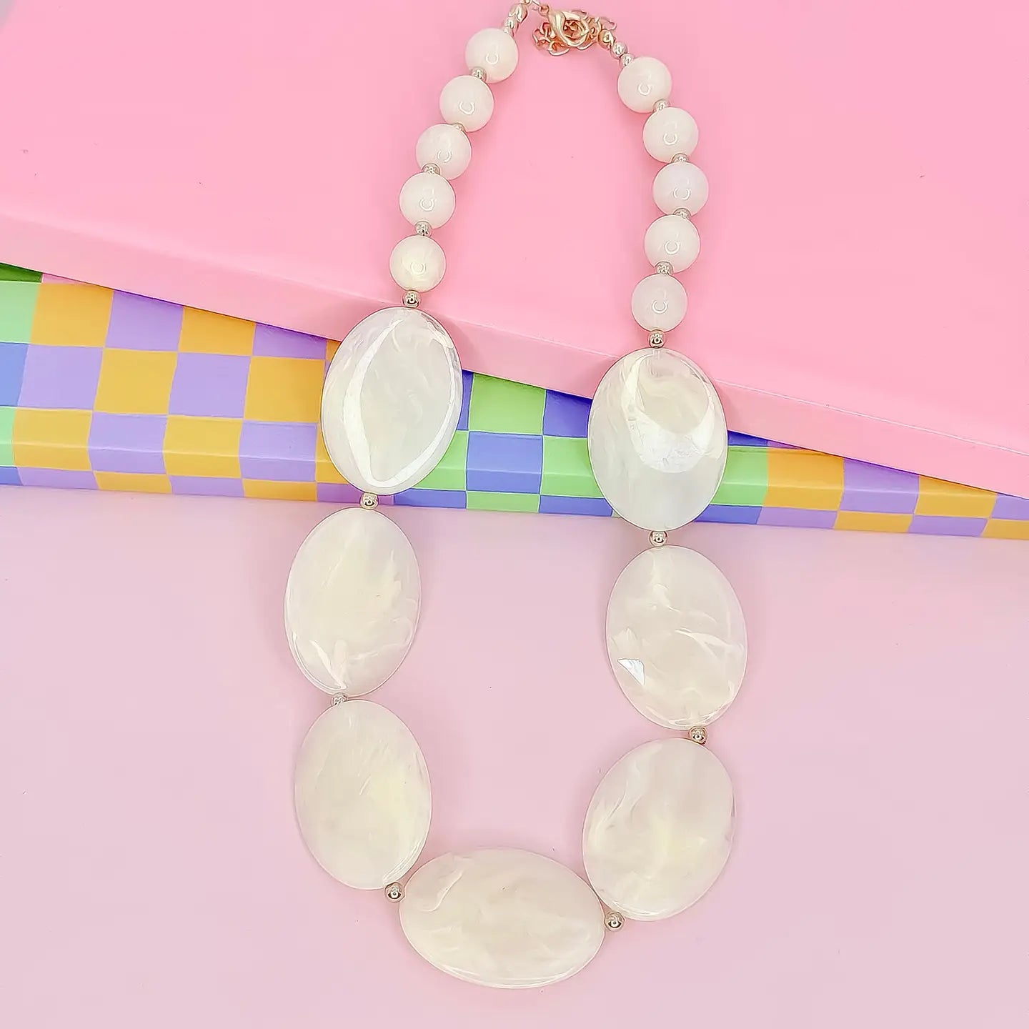 Treasure Jewels - Cloud Haze Necklace-110 Jewelry & Hair-Treasure Jewels-July & June Women's Fashion Boutique Located in San Antonio, Texas