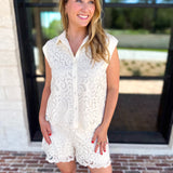 The Hamptons Tank & Shorts Set-510 Mini-SKIES ARE BLUE-July & June Women's Fashion Boutique Located in San Antonio, Texas