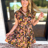 Freshly Picked Florals Mini Dress-510 Mini-ENTRO-July & June Women's Fashion Boutique Located in San Antonio, Texas
