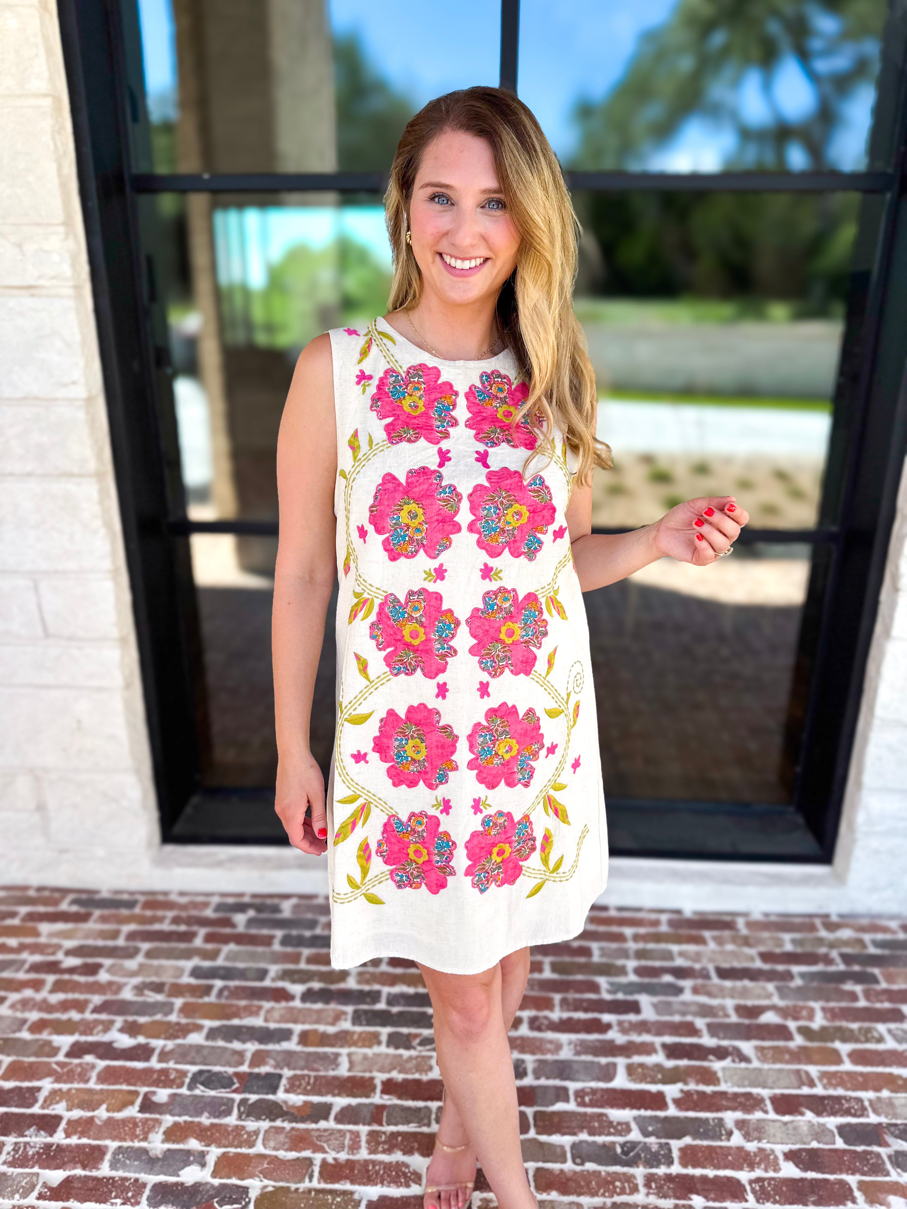 Floral Joy Mini Dress-510 Mini-THML-July & June Women's Fashion Boutique Located in San Antonio, Texas