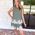 The Dottie Set - Olive-510 Mini-ENTRO-July & June Women's Fashion Boutique Located in San Antonio, Texas