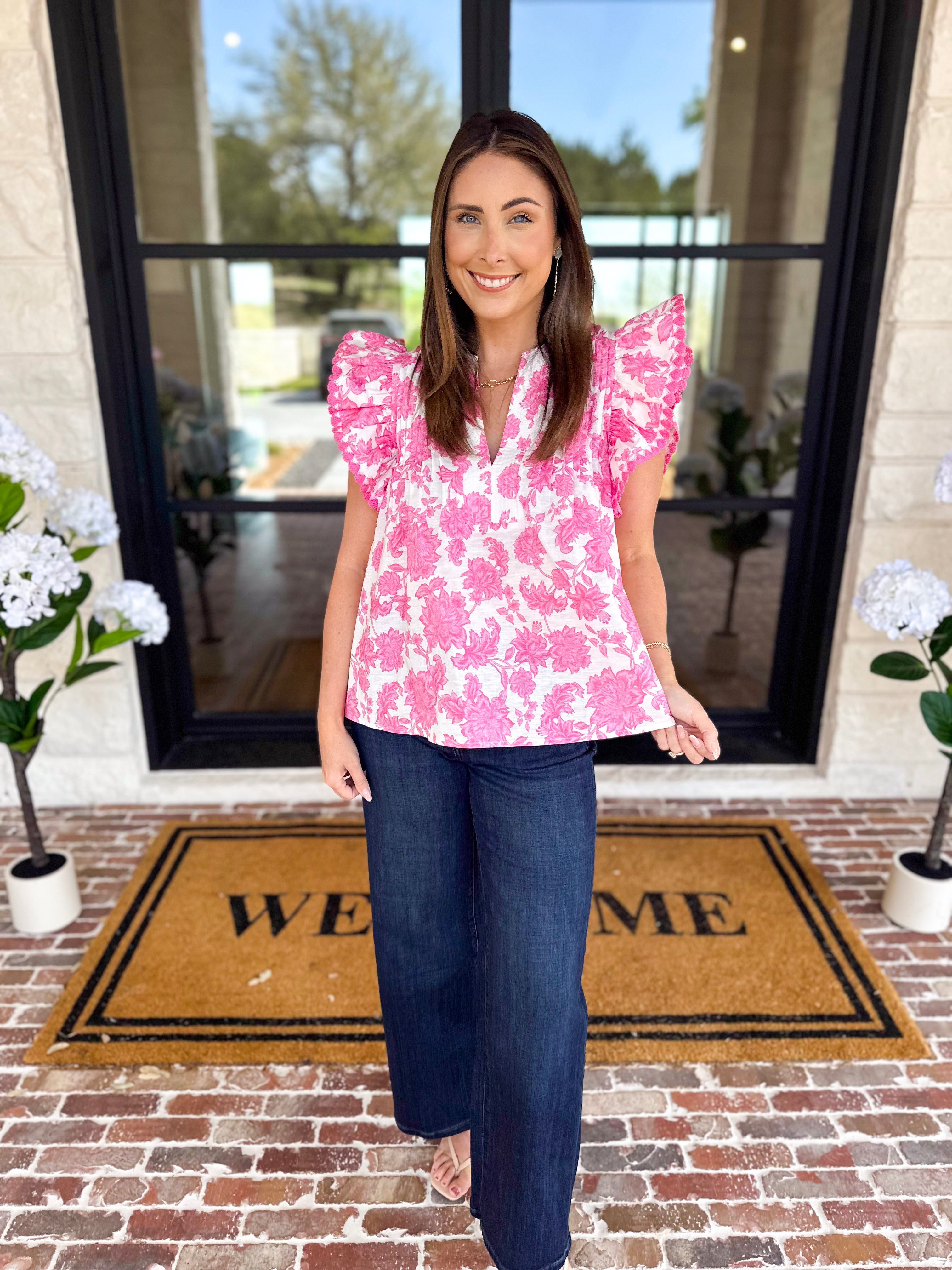 The Audrey Blouse-200 Fashion Blouses-STRUT & BOLT-July & June Women's Fashion Boutique Located in San Antonio, Texas