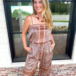 The Naples Satin Set - Mocha-500 Midi-ENTRO-July & June Women's Fashion Boutique Located in San Antonio, Texas