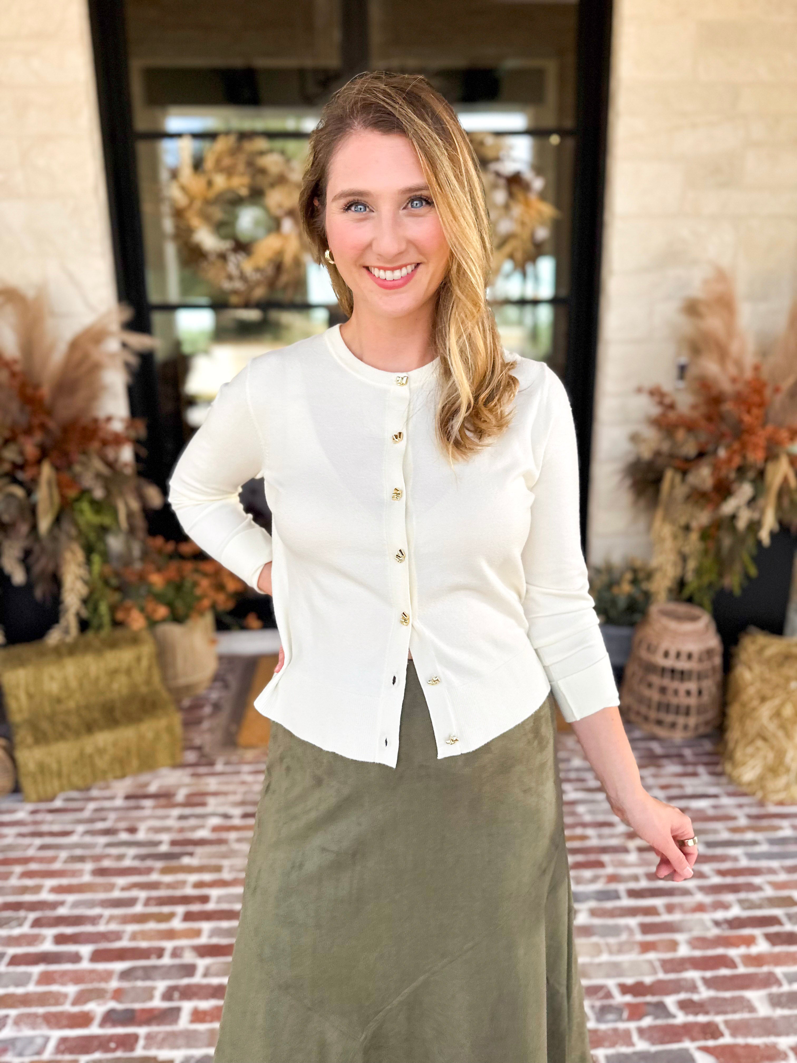 The Forever Favorite Cardigan - Cream-230 Sweaters/Cardis-SKIES ARE BLUE-July & June Women's Fashion Boutique Located in San Antonio, Texas