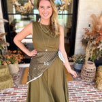Euro Chic Bubble Midi Dress-500 Midi-ENTRO-July & June Women's Fashion Boutique Located in San Antonio, Texas