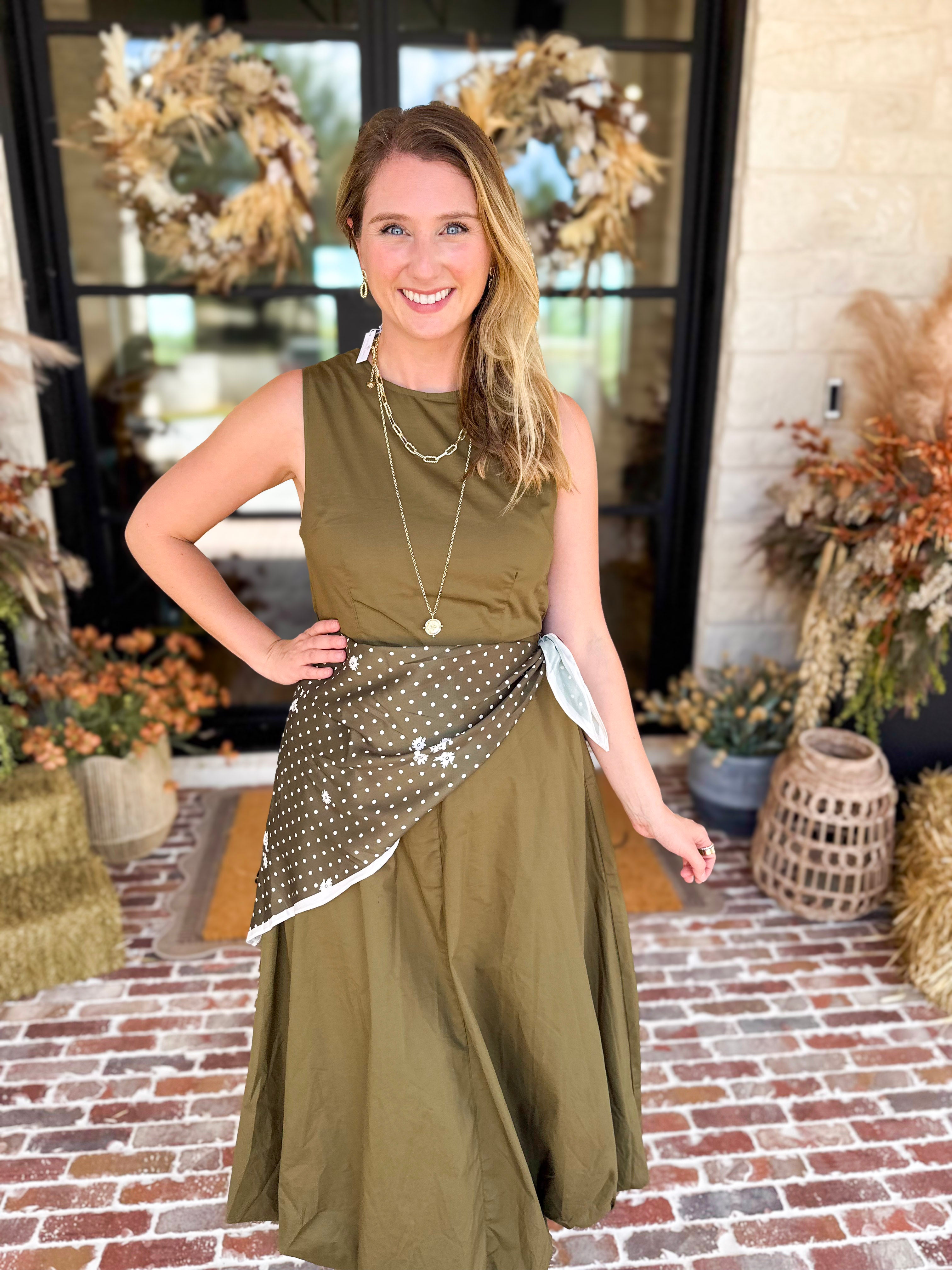 Euro Chic Bubble Midi Dress-500 Midi-ENTRO-July & June Women's Fashion Boutique Located in San Antonio, Texas