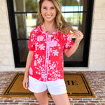 The Colorful in Confidence Blouse-200 Fashion Blouses-FATE-July & June Women's Fashion Boutique Located in San Antonio, Texas