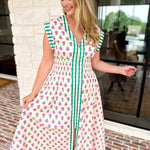 THML - Spring Gatherings Midi Dress-500 Midi-THML-July & June Women's Fashion Boutique Located in San Antonio, Texas