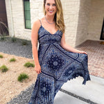 The Endless Summer Midi Dress-500 Midi-SKIES ARE BLUE-July & June Women's Fashion Boutique Located in San Antonio, Texas