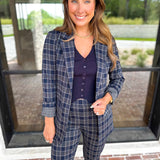 Liverpool - City Life Blazer-600 Outerwear-LIVERPOOL JEANS COMPANY-July & June Women's Fashion Boutique Located in San Antonio, Texas