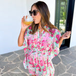MARY SQUARE - Priscilla Short Beach Dress - Petal Pink-300 Athleisure/Lounge-MARY SQUARE-July & June Women's Fashion Boutique Located in San Antonio, Texas