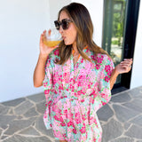 MARY SQUARE - Priscilla Short Beach Dress - Petal Pink-300 Athleisure/Lounge-MARY SQUARE-July & June Women's Fashion Boutique Located in San Antonio, Texas