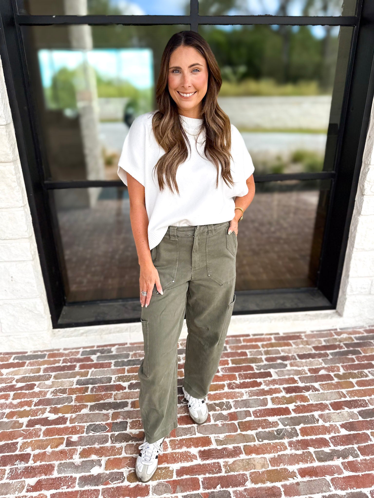 The Cruiser Relaxed Barrel Jeans-400 Pants-ENTRO-July & June Women's Fashion Boutique Located in San Antonio, Texas