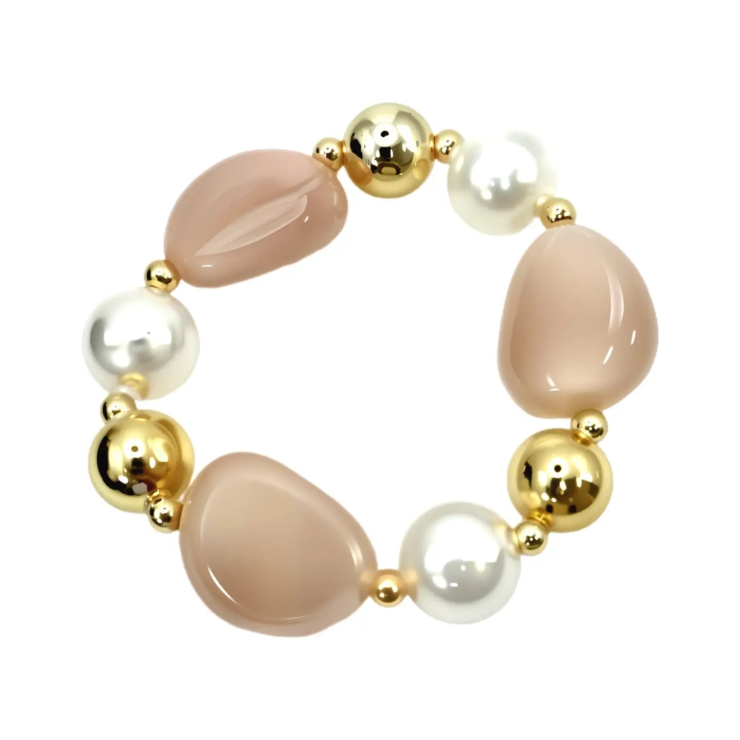 Treasure Jewels - It's A Neutral Beaded Bracelet-110 Jewelry & Hair-Treasure Jewels-July & June Women's Fashion Boutique Located in San Antonio, Texas