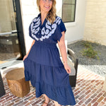 THML- The Sutton Midi Dress-500 Midi-THML-July & June Women's Fashion Boutique Located in San Antonio, Texas