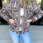 The Wrenlee Puff Jacket - Chocolate Brown-600 Outerwear-POLOGRAM-July & June Women's Fashion Boutique Located in San Antonio, Texas