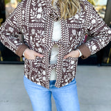 The Wrenlee Puff Jacket - Chocolate Brown-600 Outerwear-POLOGRAM-July & June Women's Fashion Boutique Located in San Antonio, Texas