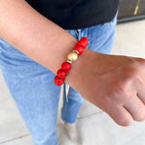 Michelle McDowell - Ryden Bracelet - Red-110 Jewelry & Hair-Michelle McDowell-July & June Women's Fashion Boutique Located in San Antonio, Texas