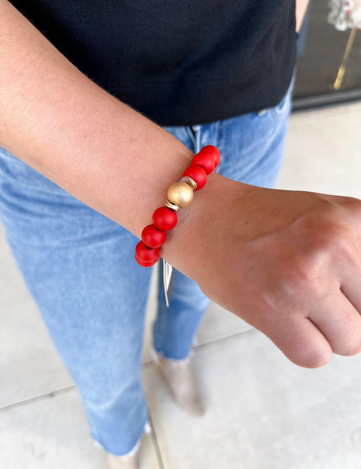 Michelle McDowell - Ryden Bracelet - Red-110 Jewelry & Hair-Michelle McDowell-July & June Women's Fashion Boutique Located in San Antonio, Texas