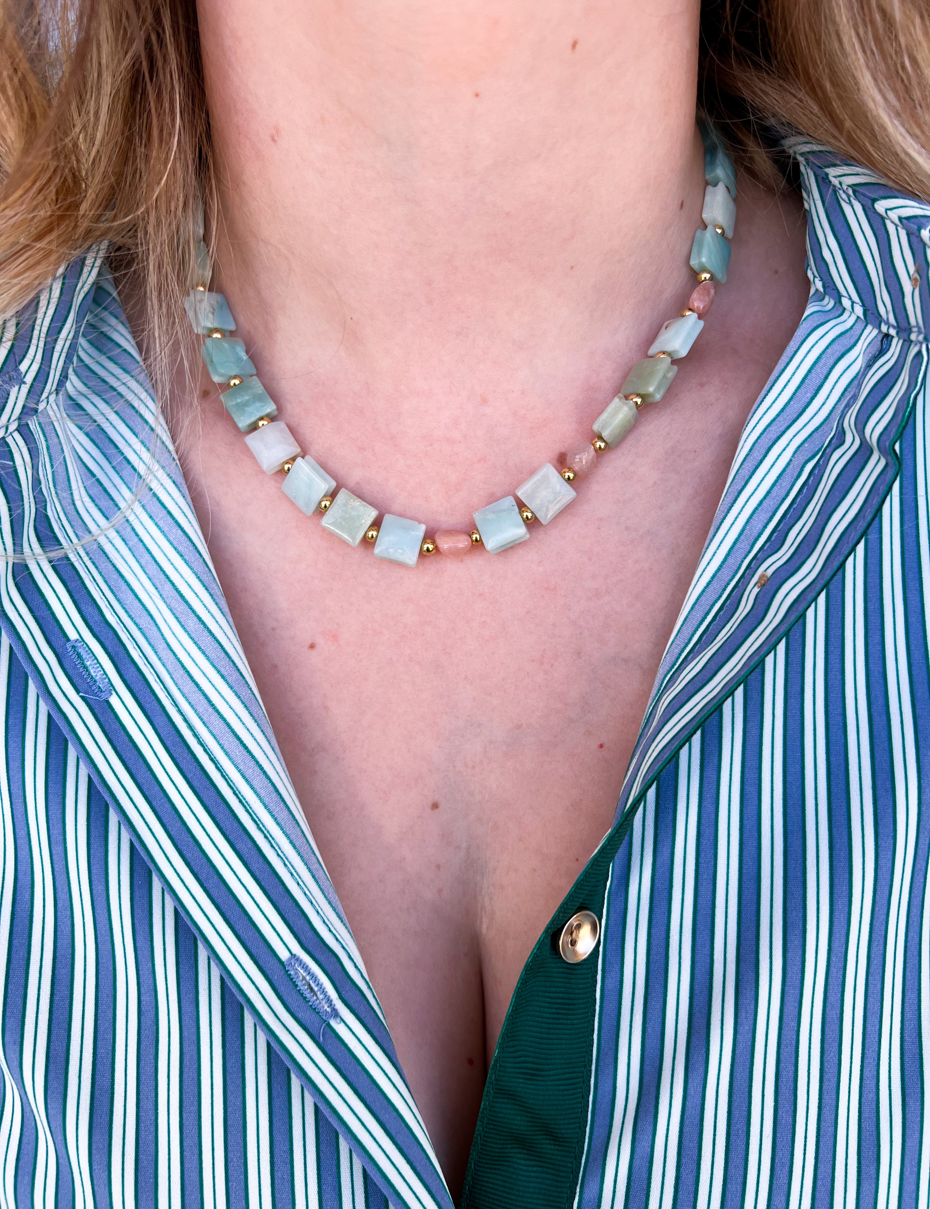 Treasure Jewels - Not Ordinary Beaded Necklace-110 Jewelry & Hair-Treasure Jewels-July & June Women's Fashion Boutique Located in San Antonio, Texas