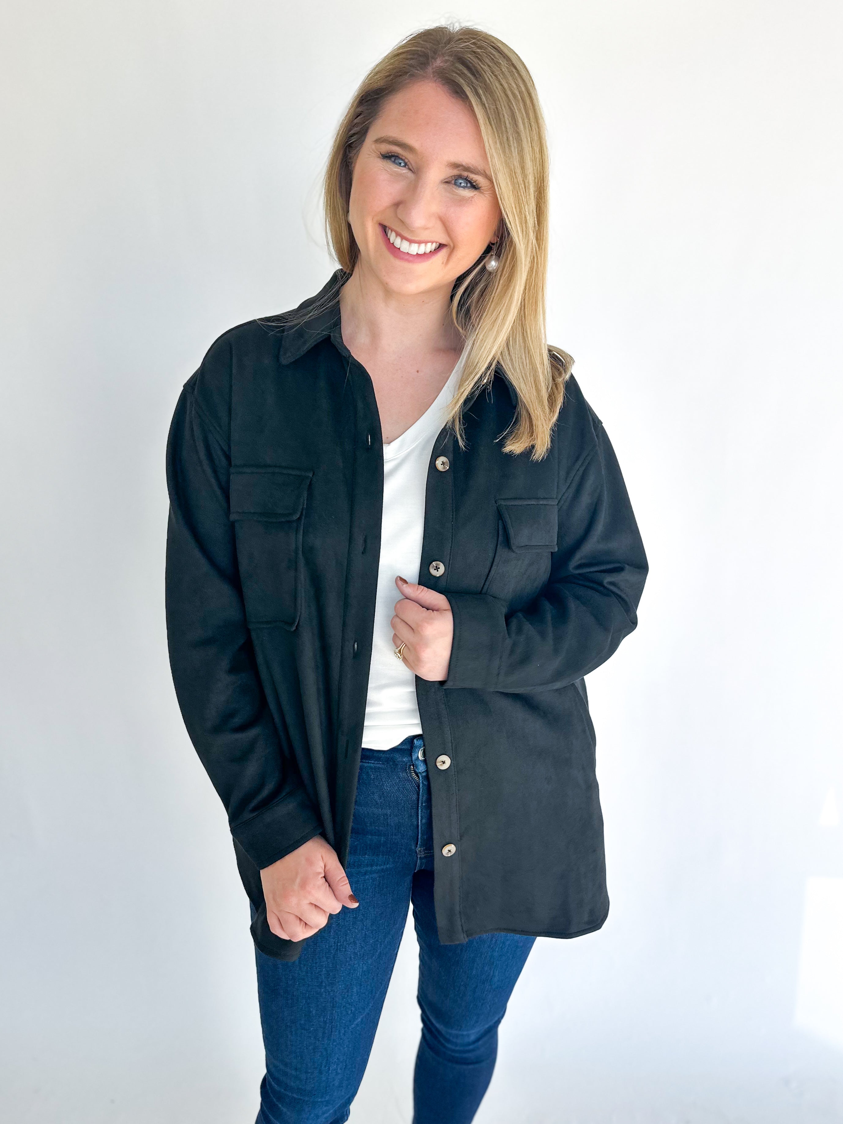 Cool Girl Cozy Shacket-600 Outerwear-ALLIE ROSE-July & June Women's Fashion Boutique Located in San Antonio, Texas