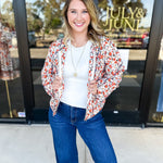 Harvest Floral Quilted Jacket-600 Outerwear-FATE-July & June Women's Fashion Boutique Located in San Antonio, Texas