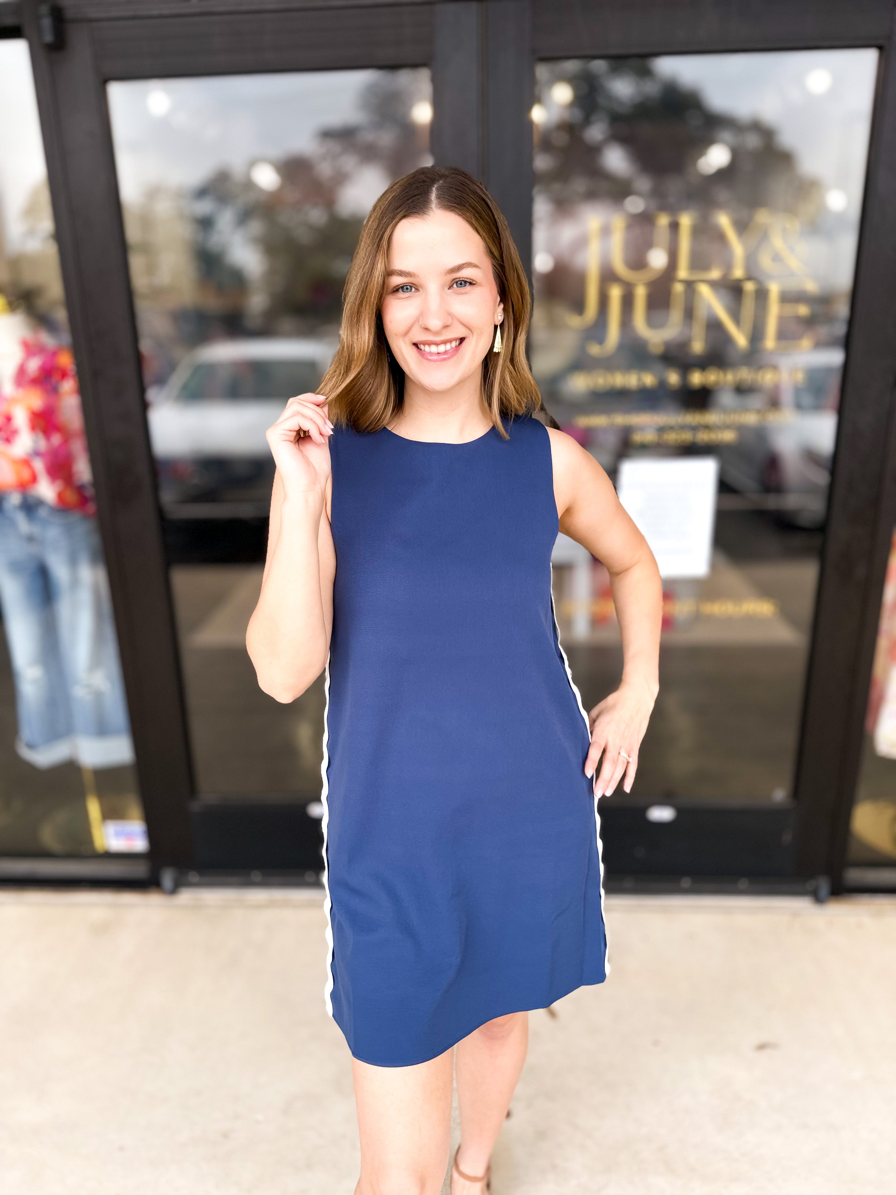 The Seaside Mini Dress-510 Mini-TCEC-July & June Women's Fashion Boutique Located in San Antonio, Texas