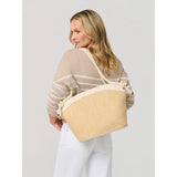 The Gina Tote Bag - Cream-130 ACCESSORIES-SHIRALEAH-July & June Women's Fashion Boutique Located in San Antonio, Texas