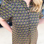 Floral Preppy Midi Dress-500 Midi-ENTRO-July & June Women's Fashion Boutique Located in San Antonio, Texas