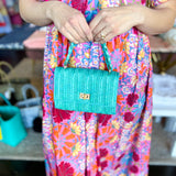 Turquoise Mini Bag-130 Accessories-SHIRALEAH-July & June Women's Fashion Boutique Located in San Antonio, Texas