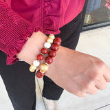 Michelle McDowell - Ryden Bracelet - Crimson-110 Jewelry & Hair-Michelle McDowell-July & June Women's Fashion Boutique Located in San Antonio, Texas