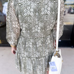 Olive Fields Mini Dress-510 Mini-SKIES ARE BLUE-July & June Women's Fashion Boutique Located in San Antonio, Texas