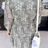 Olive Fields Mini Dress-510 Mini-SKIES ARE BLUE-July & June Women's Fashion Boutique Located in San Antonio, Texas