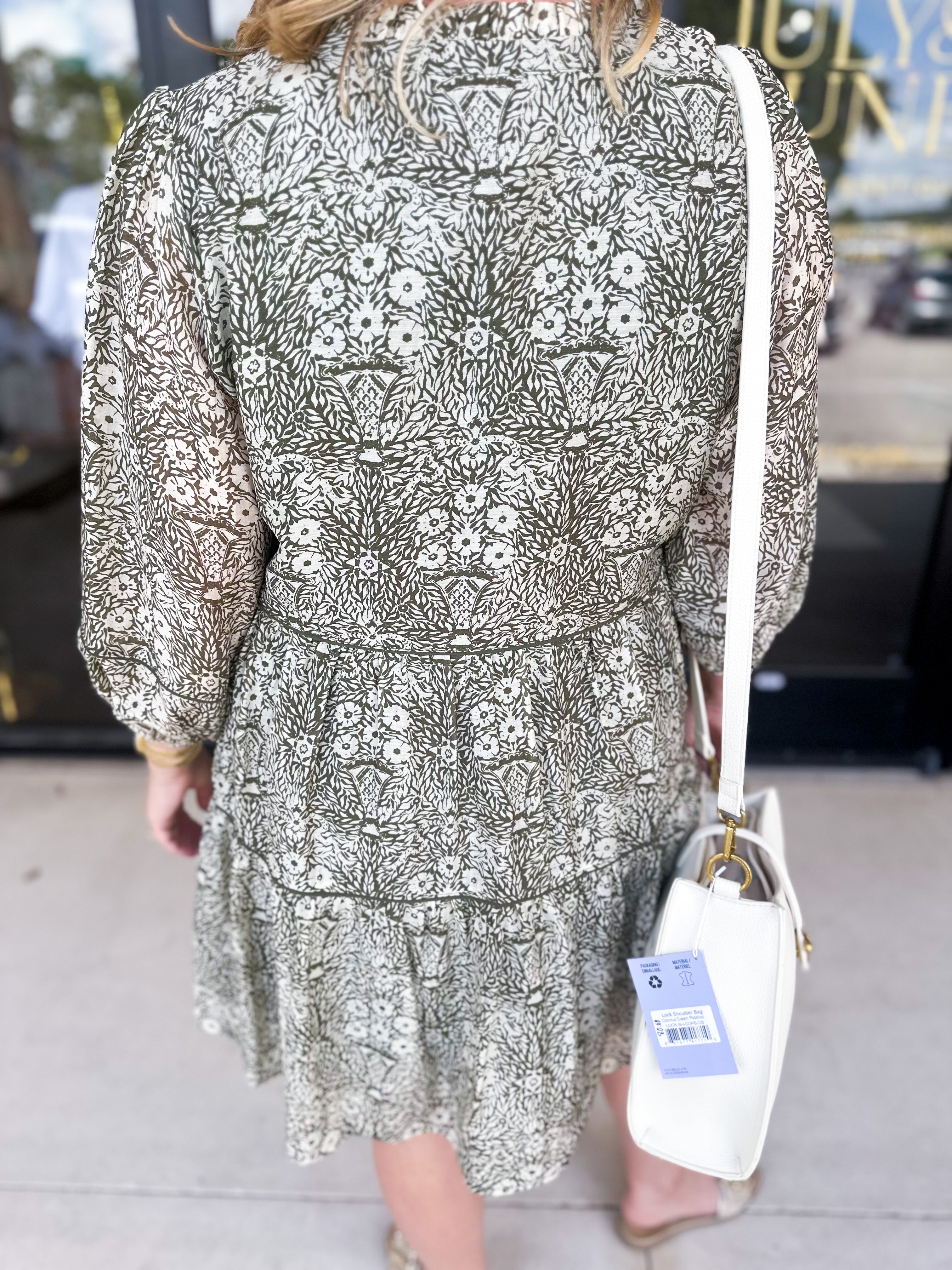Olive Fields Mini Dress-510 Mini-SKIES ARE BLUE-July & June Women's Fashion Boutique Located in San Antonio, Texas