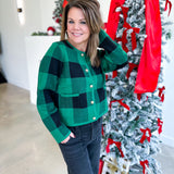 The Kat Cardigan - Pine-230 Sweaters/Cardis-ENTRO-July & June Women's Fashion Boutique Located in San Antonio, Texas