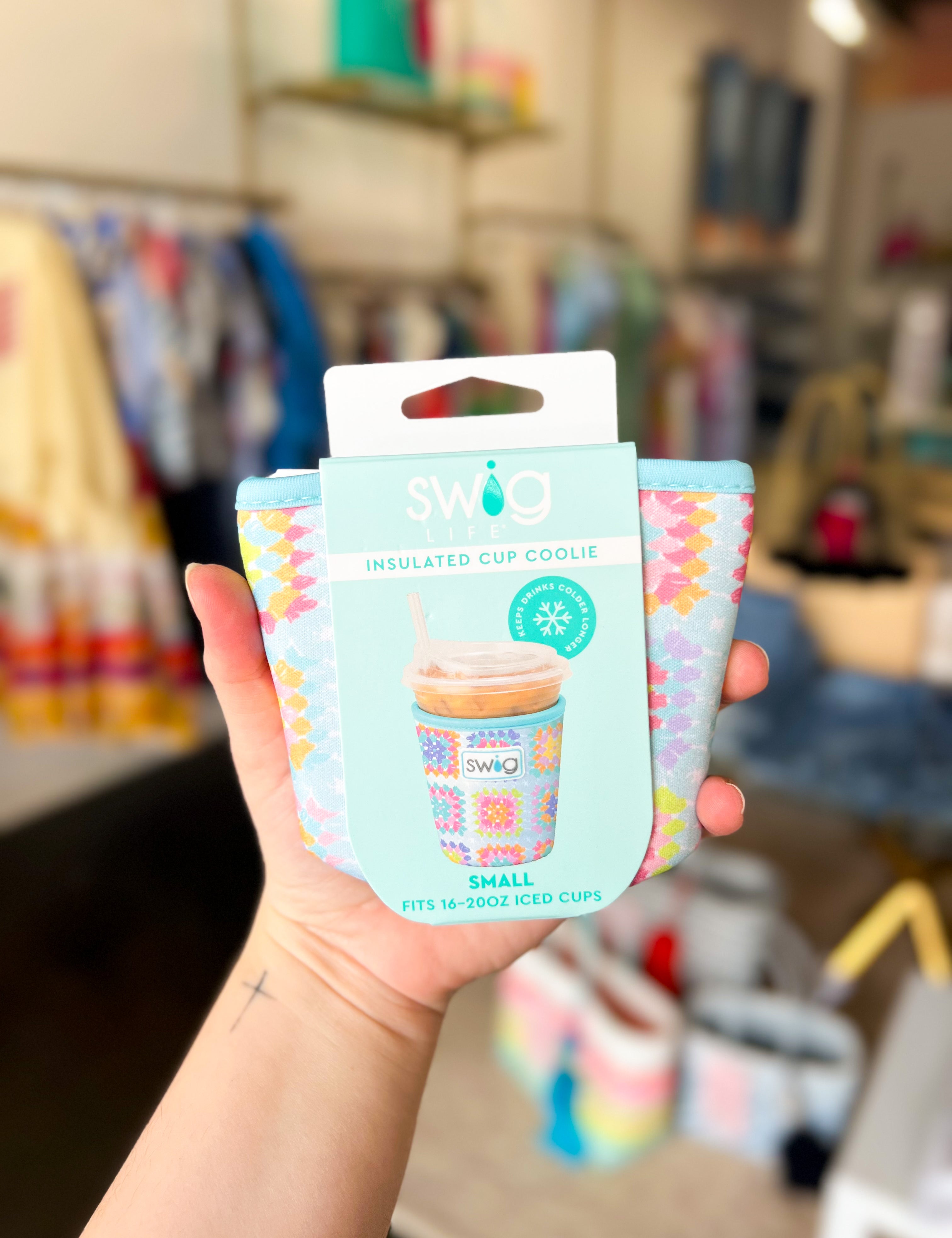 SWIG - Close Knit Iced Cup Coolie - Small-140 Gifts + Home-SWIG-July & June Women's Fashion Boutique Located in San Antonio, Texas