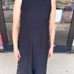 Casual Chic Midi Dress - Black-500 Midi-ENTRO-July & June Women's Fashion Boutique Located in San Antonio, Texas