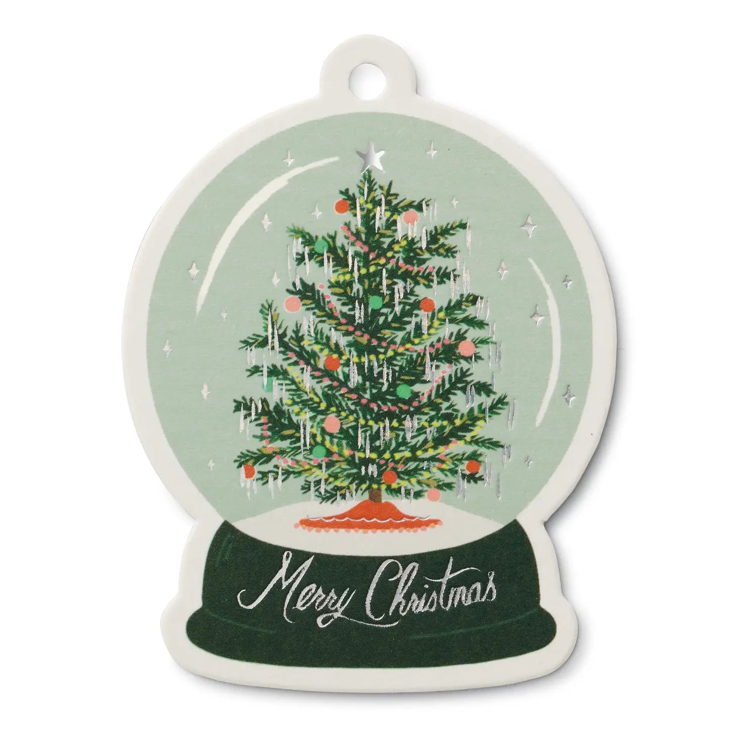 Rifle Paper Co. - Pack of 8 Snow Globe Gift Tags-140 Gifts + Home-Rifle Paper Co.-July & June Women's Fashion Boutique Located in San Antonio, Texas