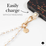 Case-Mate - Kate Spade New York Phone Charm Sea Pearl-130 Accessories-Casemate-July & June Women's Fashion Boutique Located in San Antonio, Texas