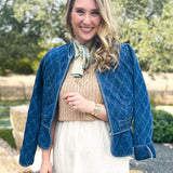 Chic Denim Jacket-600 Outerwear-FATE-July & June Women's Fashion Boutique Located in San Antonio, Texas