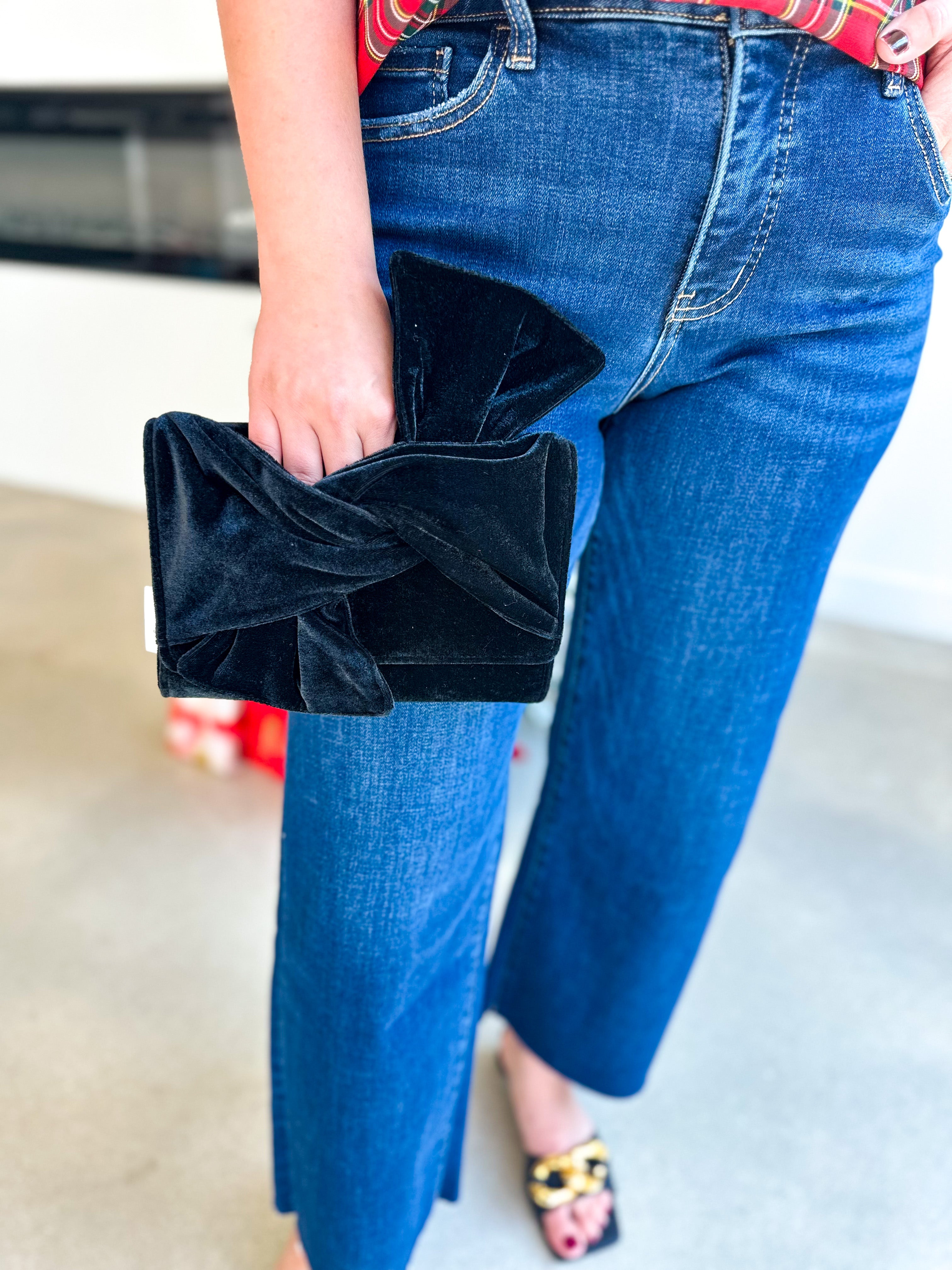 Cora Clutch - Black-130 Accessories-SHIRALEAH-July & June Women's Fashion Boutique Located in San Antonio, Texas