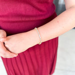 Natalie Wood - Enchanted Tennis Bracelet in Gold-110 Jewelry & Hair-Natalie Wood-July & June Women's Fashion Boutique Located in San Antonio, Texas