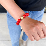 Michelle McDowell - Ryden Bracelet - Red-110 Jewelry & Hair-Michelle McDowell-July & June Women's Fashion Boutique Located in San Antonio, Texas