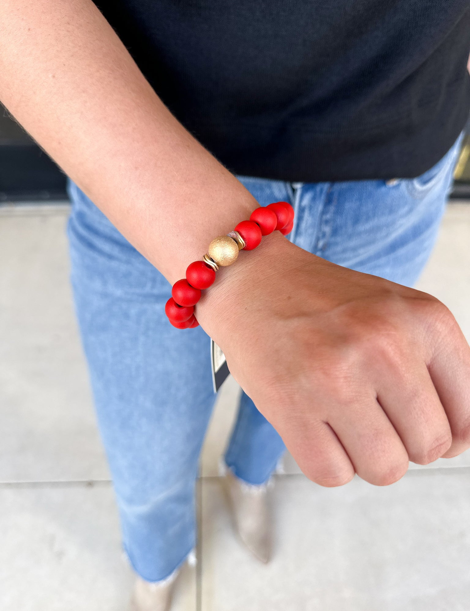 Michelle McDowell - Ryden Bracelet - Red-110 Jewelry & Hair-Michelle McDowell-July & June Women's Fashion Boutique Located in San Antonio, Texas