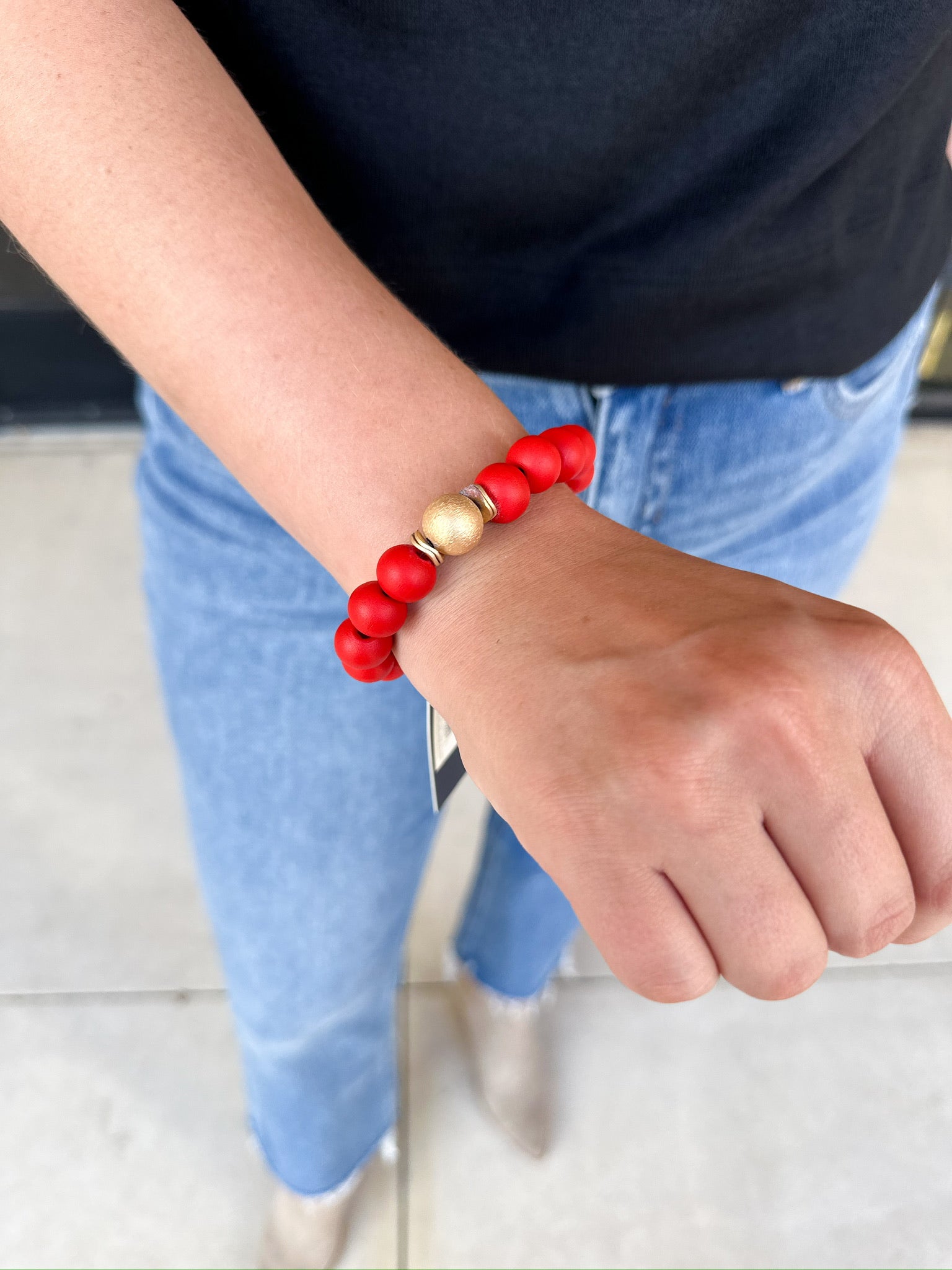 Michelle McDowell - Ryden Bracelet - Red-110 Jewelry & Hair-Michelle McDowell-July & June Women's Fashion Boutique Located in San Antonio, Texas