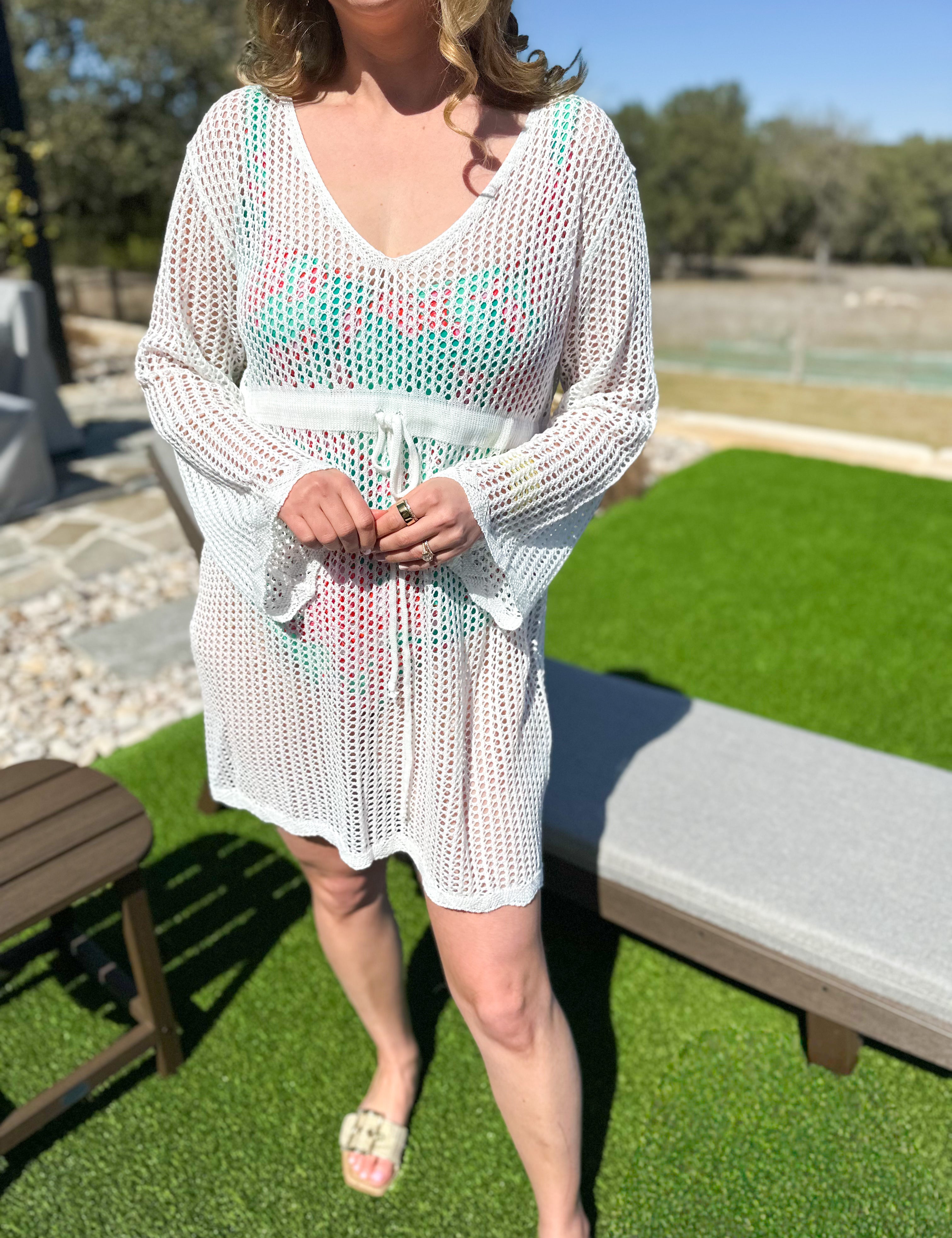 Marina Cover Up - Ivory-300 Athleisure/Lounge-SHIRALEAH-July & June Women's Fashion Boutique Located in San Antonio, Texas