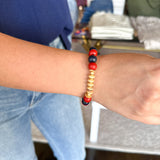 Michelle McDowell - Myles Bracelet - Red & Blue-110 Jewelry & Hair-Michelle McDowell-July & June Women's Fashion Boutique Located in San Antonio, Texas
