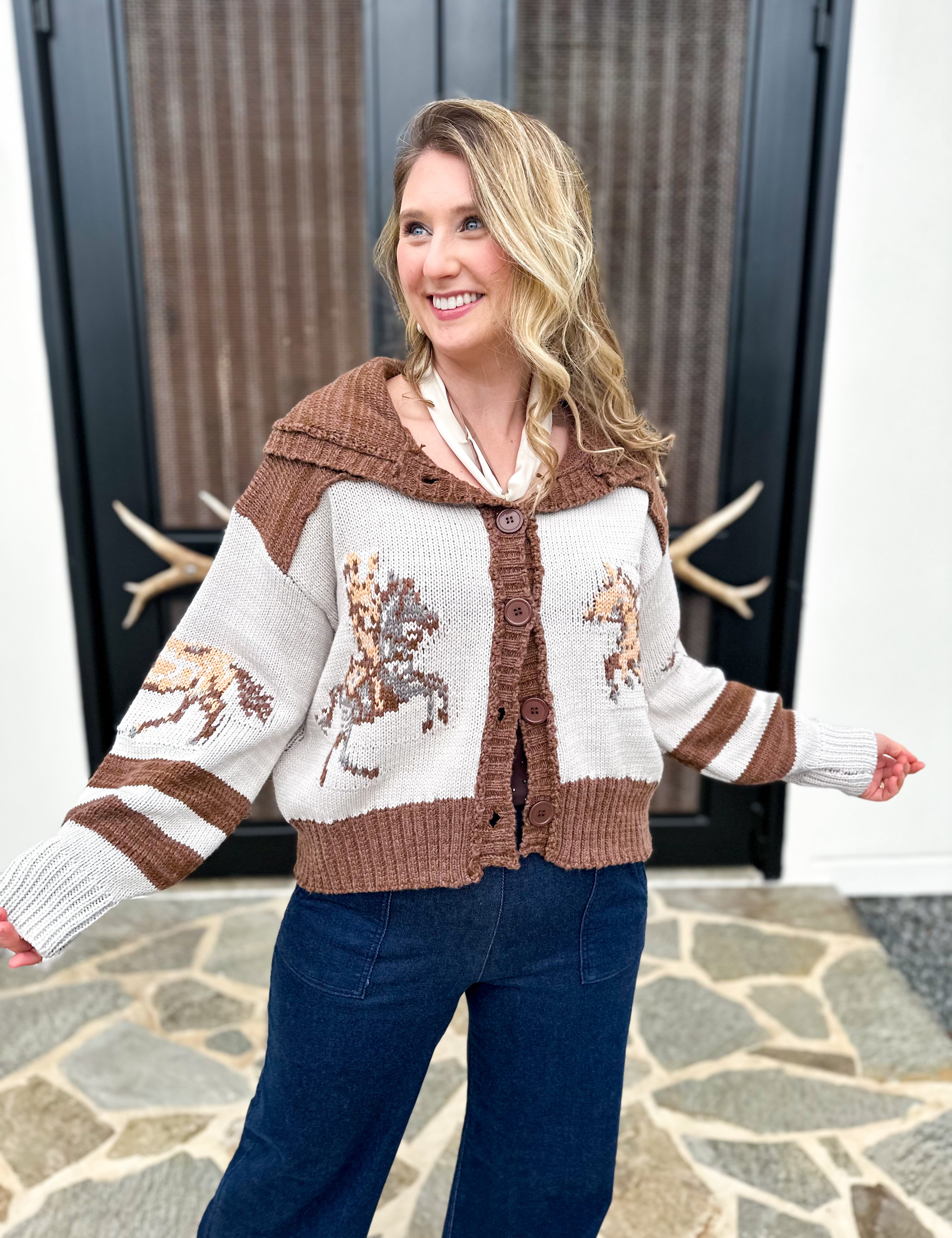 The Beth Cardigan-230 Sweaters/Cardis-VEVERET CLOTHING-July & June Women's Fashion Boutique Located in San Antonio, Texas