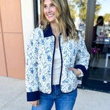The Kacey Quilted Jacket-600 Outerwear-ENTRO-July & June Women's Fashion Boutique Located in San Antonio, Texas