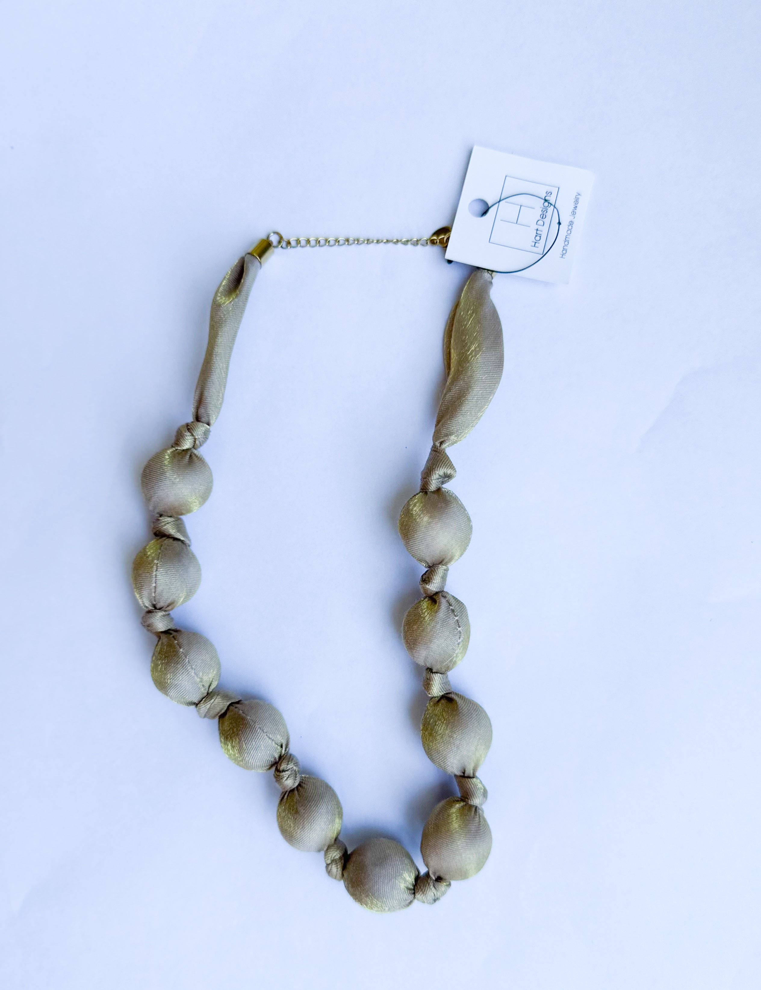 Bubble Necklace - Tan-110 Jewelry & Hair-HART DESIGNS-July & June Women's Fashion Boutique Located in San Antonio, Texas